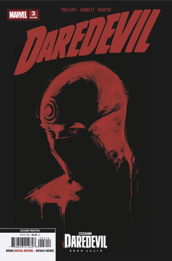 DAREDEVIL #3 MARVEL TELEVISION 2ND PRINTING VARIANT