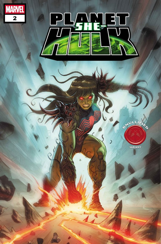 PLANET SHE-HULK #2 LELIO BONACCORSO KNULLIFIED VARIANT