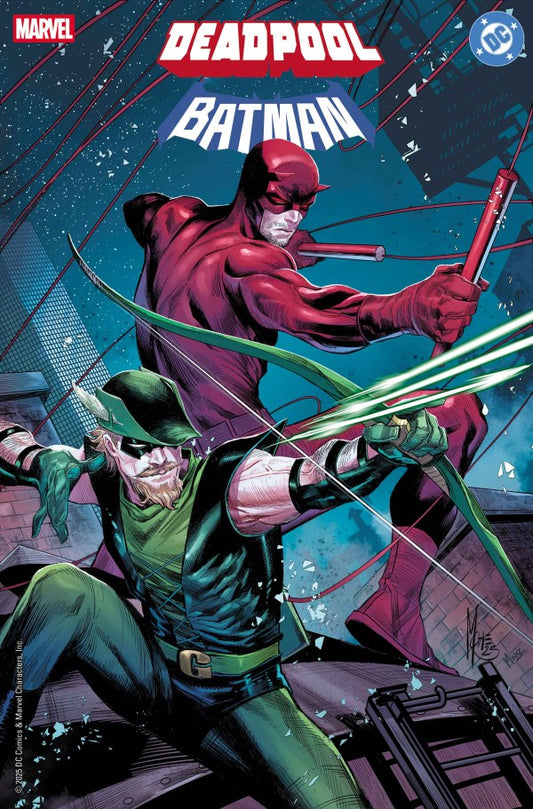 MARVEL/DC: DEADPOOL/BATMAN #1 MARCO CHECCHETTO VAR