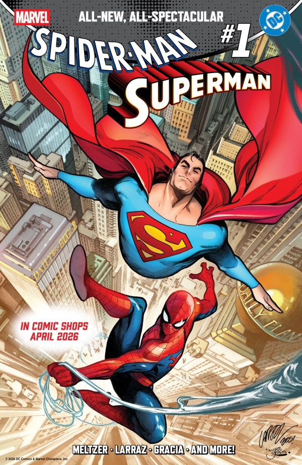 MARVEL/DC: SPIDER-MAN/SUPERMAN #1 MAIN CVR