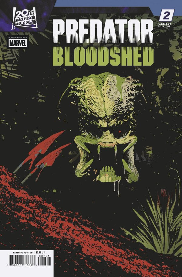 PREDATOR: BLOODSHED #2 ANDREA SORRENTINO VAR
