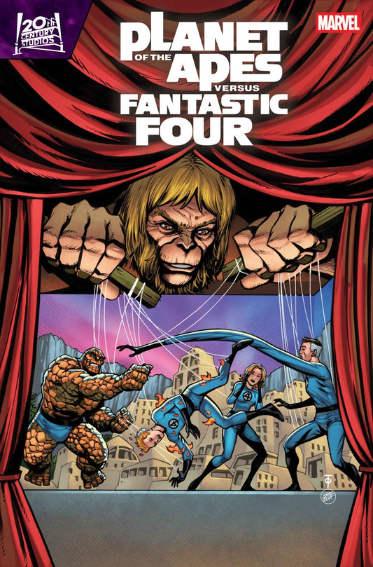 PLANET OF THE APES VS. FANTASTIC FOUR #3 MARCUS TO HOMAGE VAR