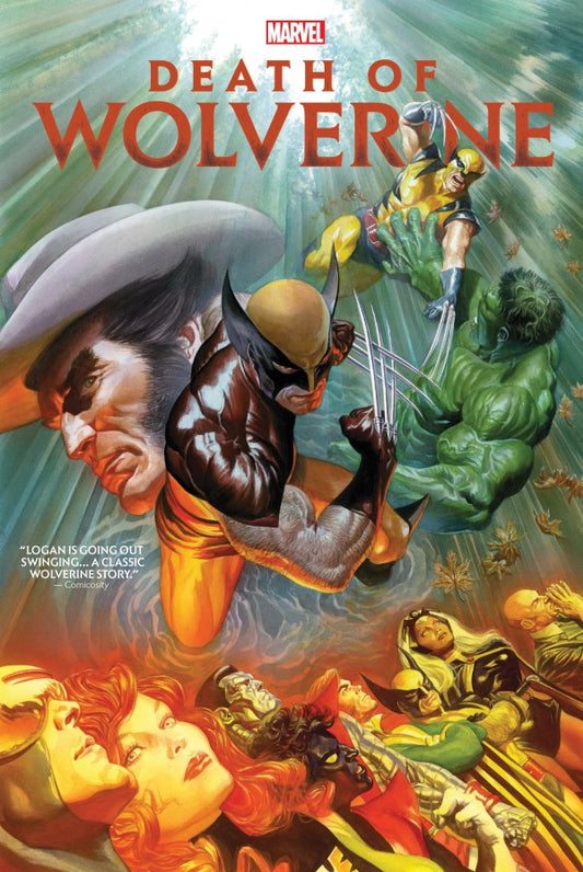 DEATH OF WOLVERINE OMNIBUS ALEX ROSS CVR