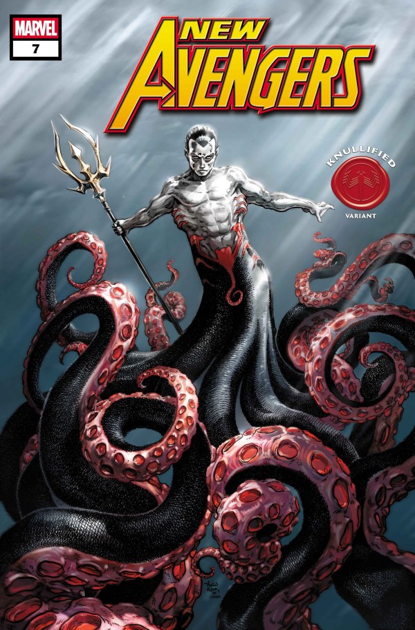 NEW AVENGERS #7 AARON KUDER KNULLIFIED VAR