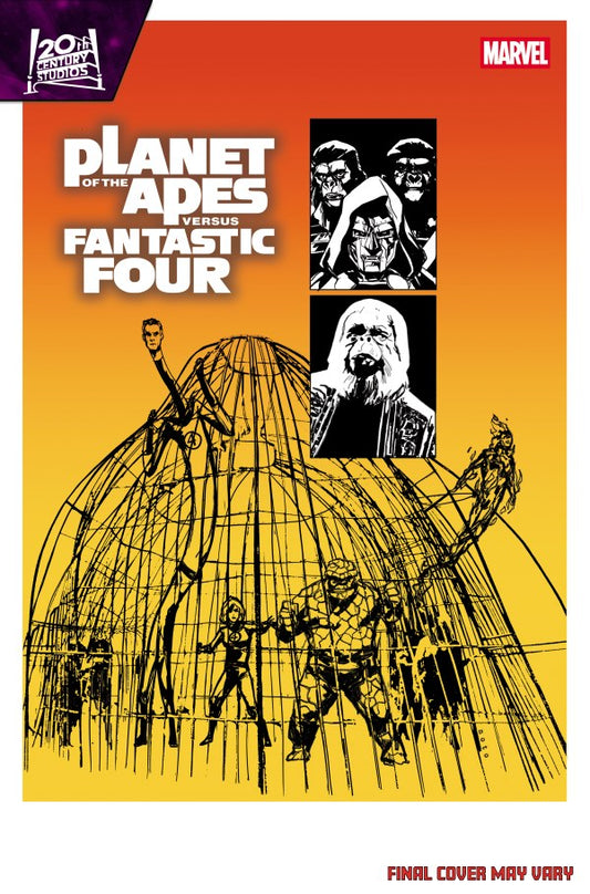 PLANET OF THE APES VS. FANTASTIC FOUR #1 PHIL NOTO MOVIE HOMAGE VAR