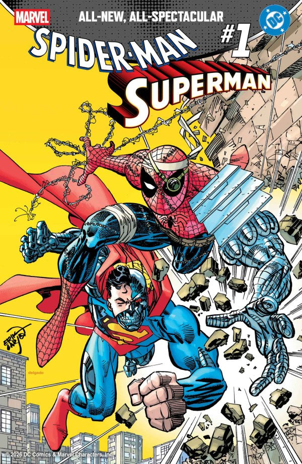 MARVEL/DC: SPIDER-MAN/SUPERMAN #1 ERIK LARSEN VAR