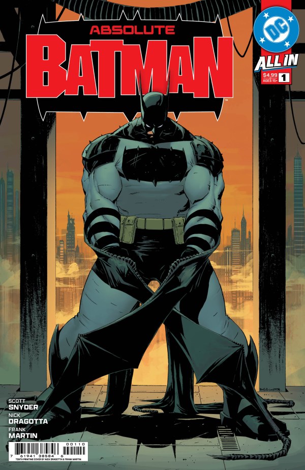ABSOLUTE BATMAN #1 TENTH PRINTING