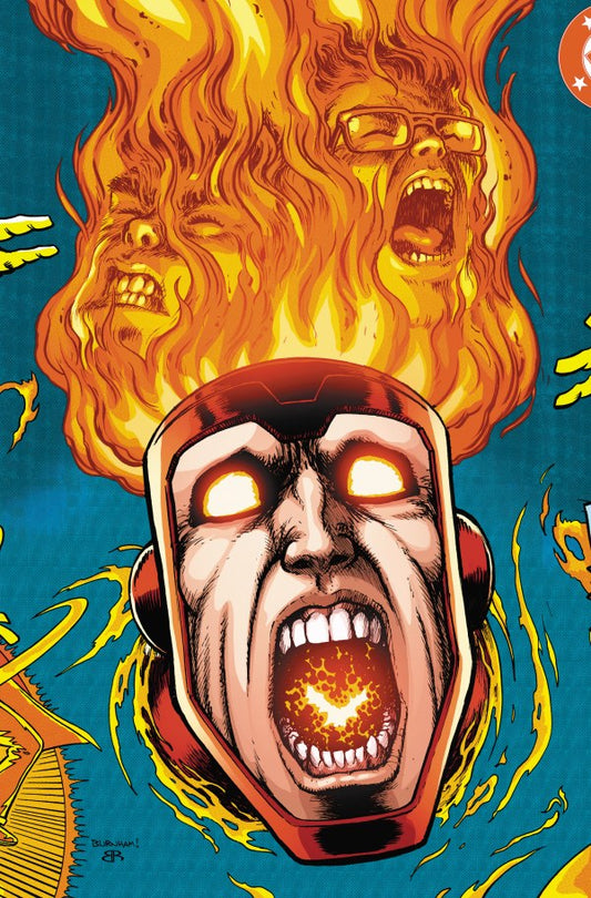 FURY OF FIRESTORM #1 (OF 6) CVR C CHRIS BURNHAM CARD STOCK VAR