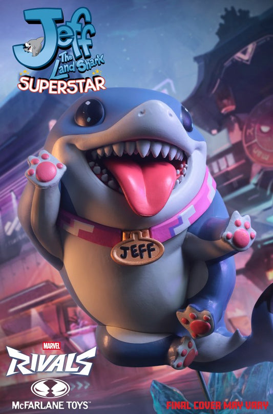 JEFF THE LAND SHARK: SUPERSTAR #1 MCFARLANE TOYS MARVEL RIVALS VAR
