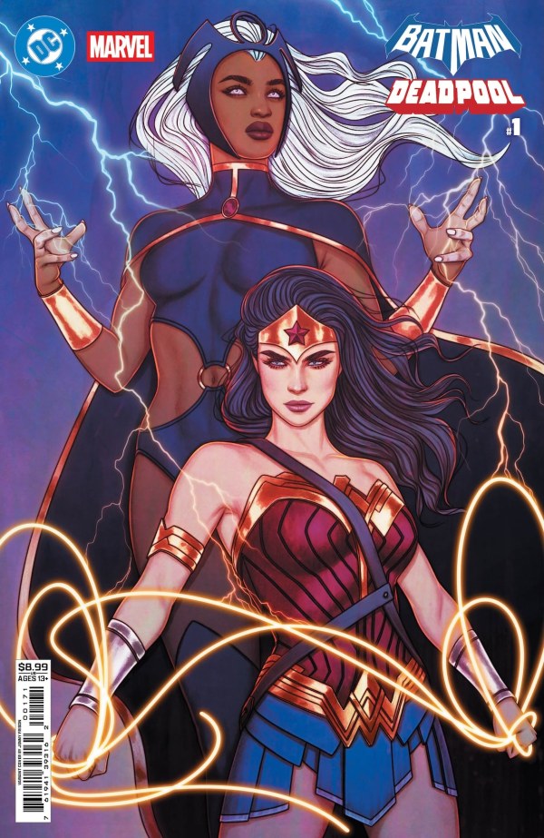 DC MARVEL BATMAN DEADPOOL #1 (ONE SHOT) CVR H JENNY FRISON VAR