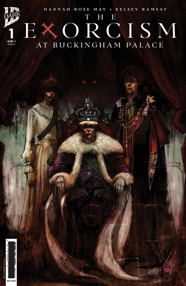THE EXORCISM AT BUCKINGHAM PALACE #1 DAMIEN WORM VAR