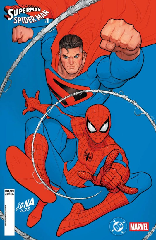 DC MARVEL SUPERMAN SPIDER-MAN #1 (ONE-SHOT) CVR Q DAVID NAKAYAMA VAR