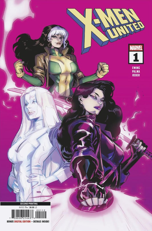 X-MEN UNITED #1 MATTEO LOLLI 2ND PRINTING VAR