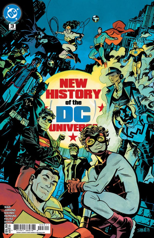 NEW HISTORY OF THE DC UNIVERSE #3 MAIN CVR