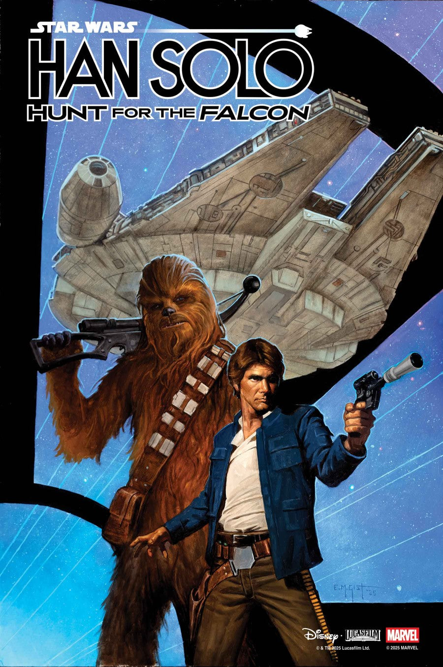 STAR WARS: HAN SOLO - HUNT FOR THE FALCON #4 E.M. GIST VAR