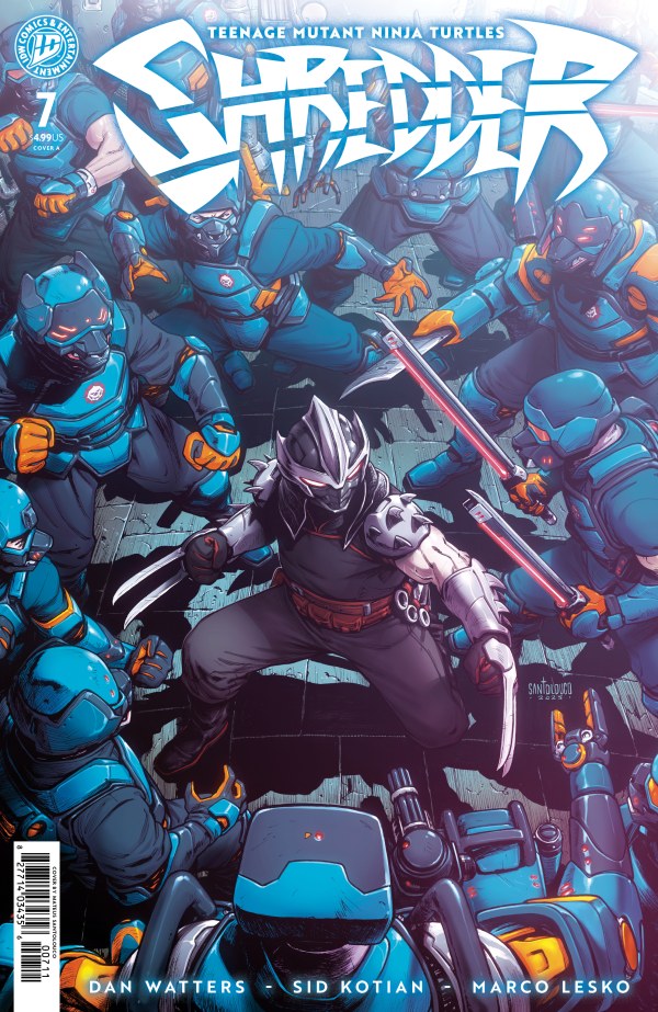 TEENAGE MUTANT NINJA TURTLES: SHREDDER #7 MAIN CVR