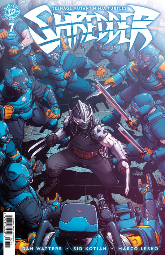 TEENAGE MUTANT NINJA TURTLES: SHREDDER #7 MAIN CVR