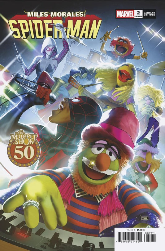 MILES MORALES: SPIDER-MAN #2 TAURIN CLARKE MUPPETS VAR