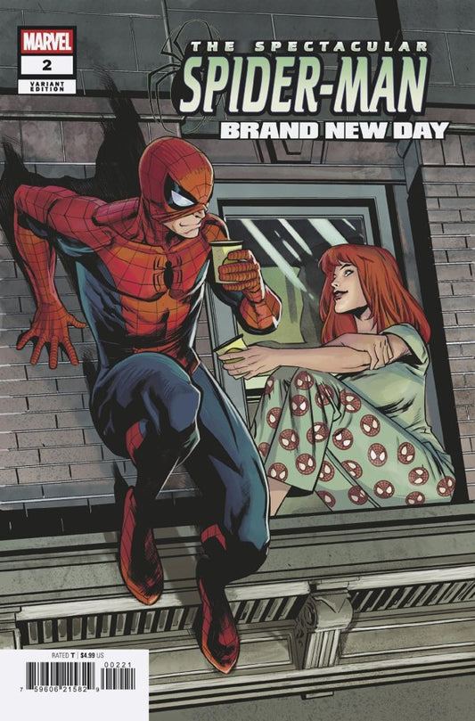 SPECTACULAR SPIDER-MAN: BRAND NEW DAY #2 FRANCESCO MANNA MJ VAR