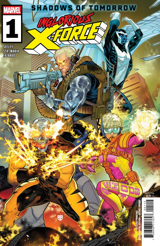 INGLORIOUS X-FORCE #1 R.B. SILVA 2ND PRINTING VAR