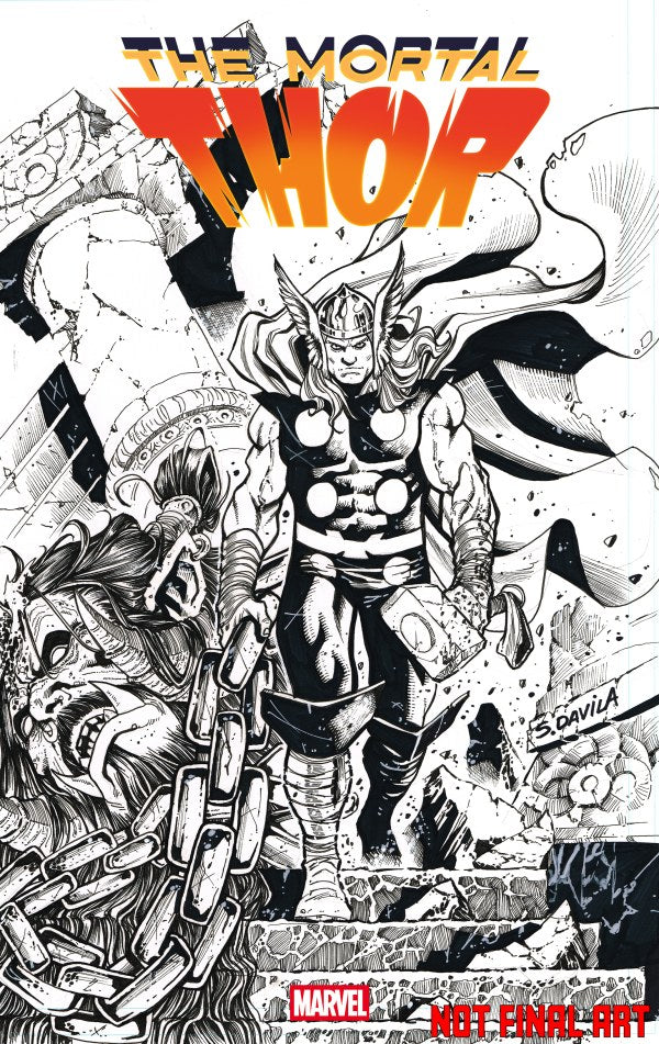 THE MORTAL THOR #7 SERGIO DAVILA VAR