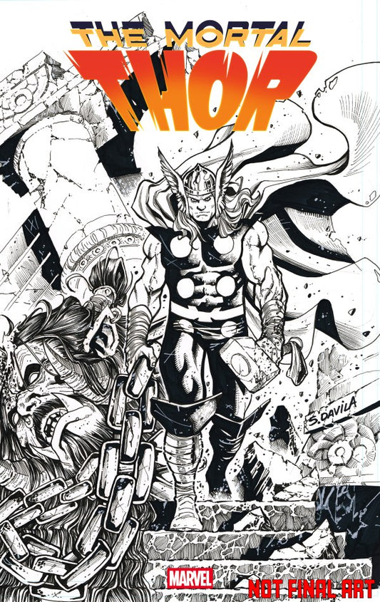 THE MORTAL THOR #7 SERGIO DAVILA VAR