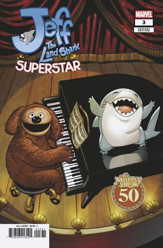 JEFF THE LAND SHARK: SUPERSTAR #3 MATTEO LOLLI MUPPETS VAR