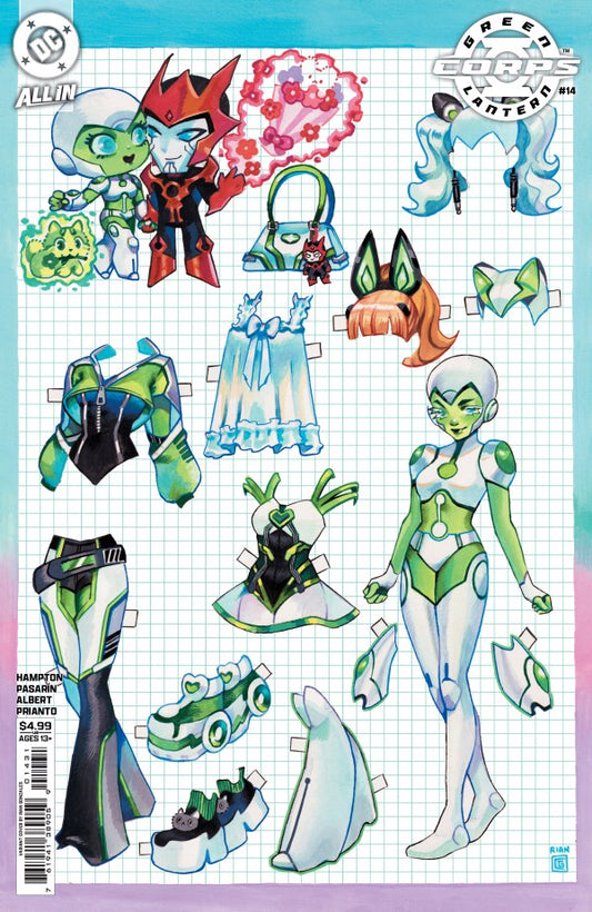 GREEN LANTERN CORPS #14 CVR C RIAN GONZALEZ CARD STOCK VAR