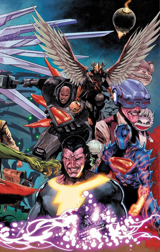 ABSOLUTE SUPERMAN #25 CVR J RAFA SANDOVAL RIGHT CONNECTING CARD STOCK VAR