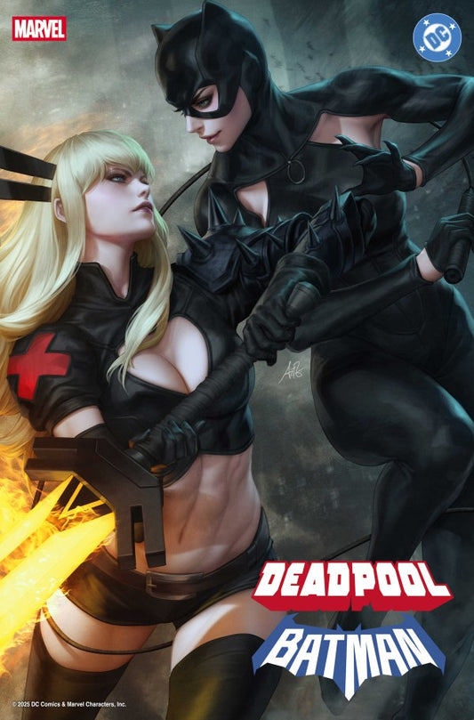 MARVEL/DC: DEADPOOL/BATMAN #1 ARTGERM VAR