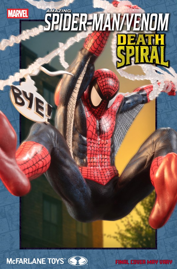 AMAZING SPIDER-MAN/VENOM: DEATH SPIRAL #1 MCFARLANE TOYS VAR
