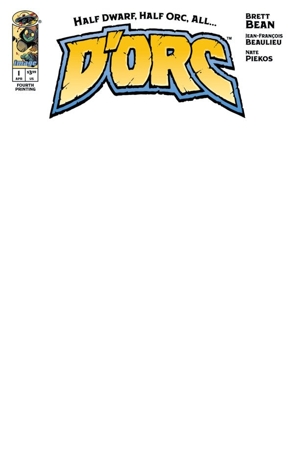 DORC #1 4TH PTG CVR B BLANK SKETCH VAR