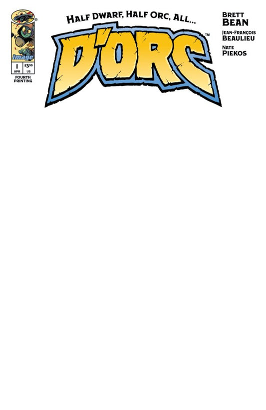 DORC #1 4TH PTG CVR B BLANK SKETCH VAR