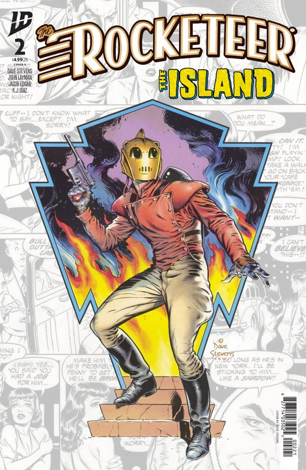 THE ROCKETEER: THE ISLAND #2 STEVENS VAR