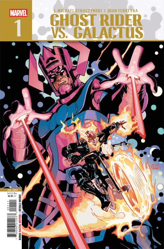 GHOST RIDER VS GALACTUS #1 MAIN CVR