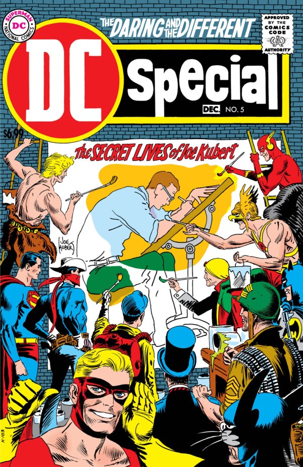 DC SPECIAL #5 FACSIMILE EDITION CVR D JOE KUBERT FOIL VAR