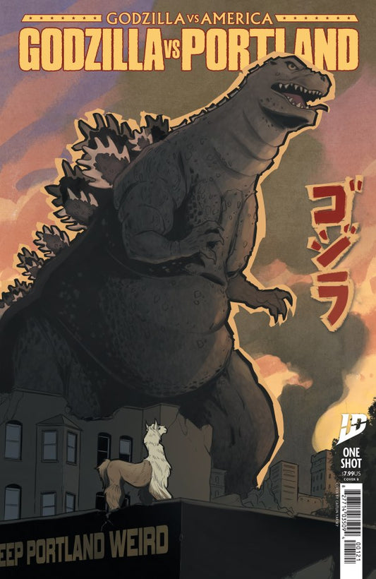 GODZILLA VS. AMERICA: PORTLAND #1 CAITLIN YARSKY VAR