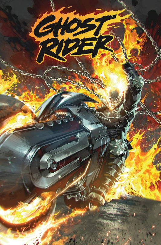 GHOST RIDER BY BENJAMIN PERCY OMNIBUS KAEL NGU CVR (HC)