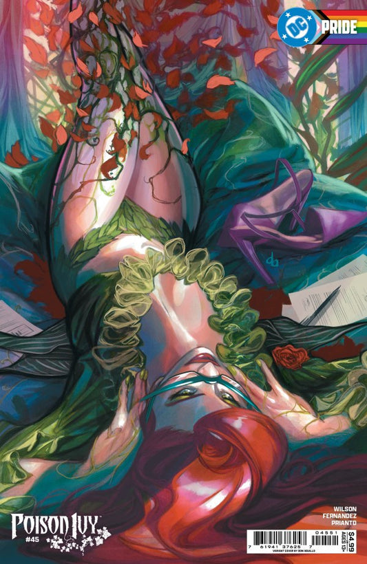 POISON IVY #45 CVR E DON AGUILLO DC PRIDE CARD STOCK VAR