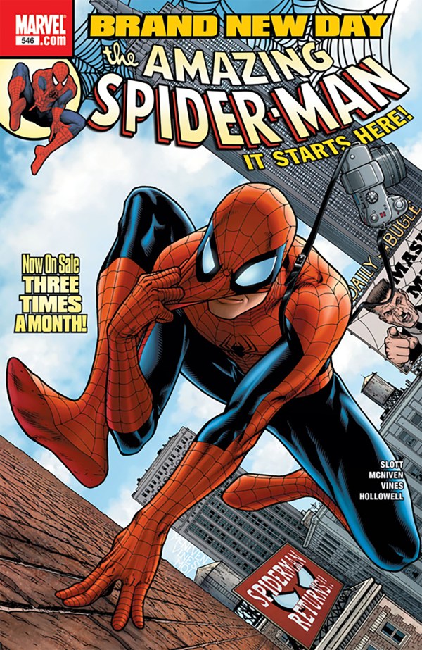 AMAZING SPIDER-MAN #546 FACSIMILE EDITION 2026 MAIN CVR