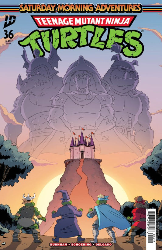 TEENAGE MUTANT NINJA TURTLES: SATURDAY MORNING ADVENTURES #36 MAIN CVR