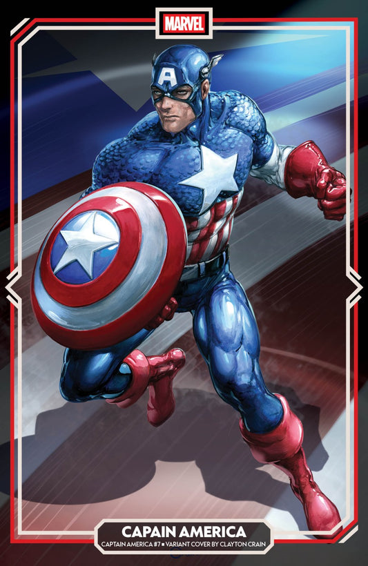CAPTAIN AMERICA #7 CLAYTON CRAIN VAR