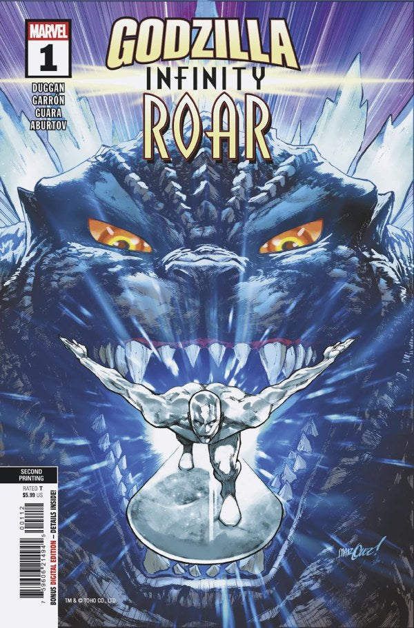 GODZILLA: INFINITY ROAR #1 DAVID MARQUEZ 2ND PRINTING VAR
