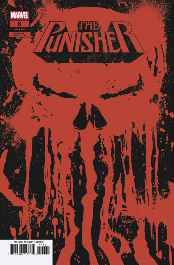 PUNISHER #6 SKULL VAR