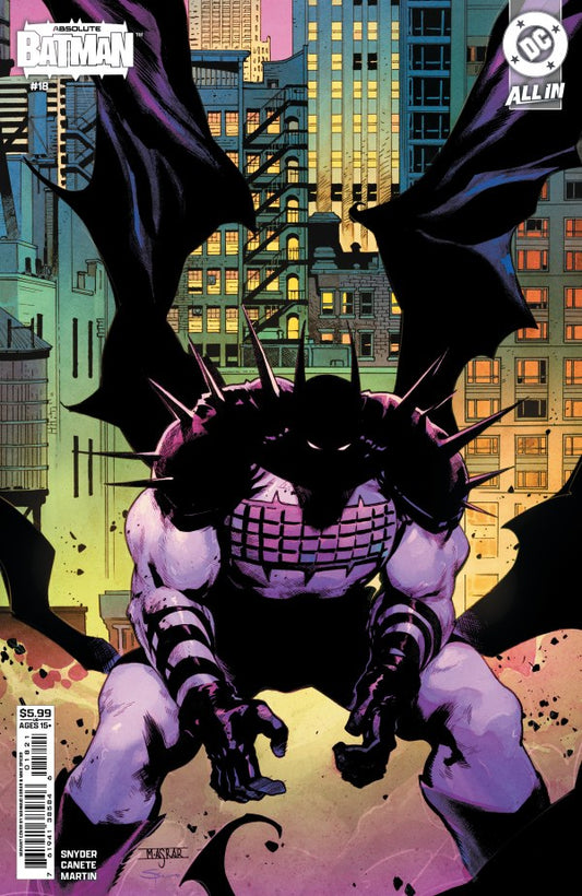 ABSOLUTE BATMAN #18 CVR B MAHMUD ASRAR CARD STOCK VAR