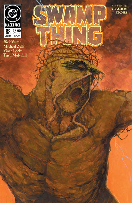 SWAMP THING 1989 #1 (OF 4) CVR B MICHAEL ZULLI CARD STOCK VAR (MR)