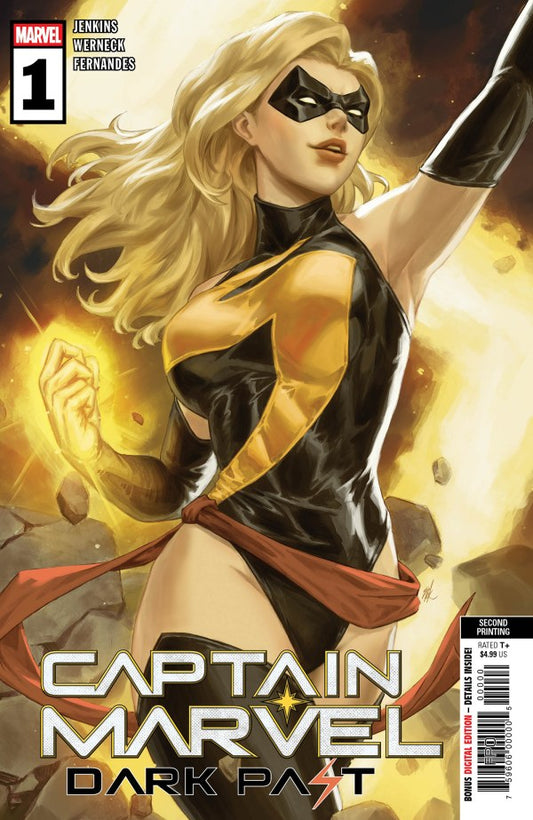 CAPTAIN MARVEL: DARK PAST #1 EJIKURE 2ND PRINTING VAR