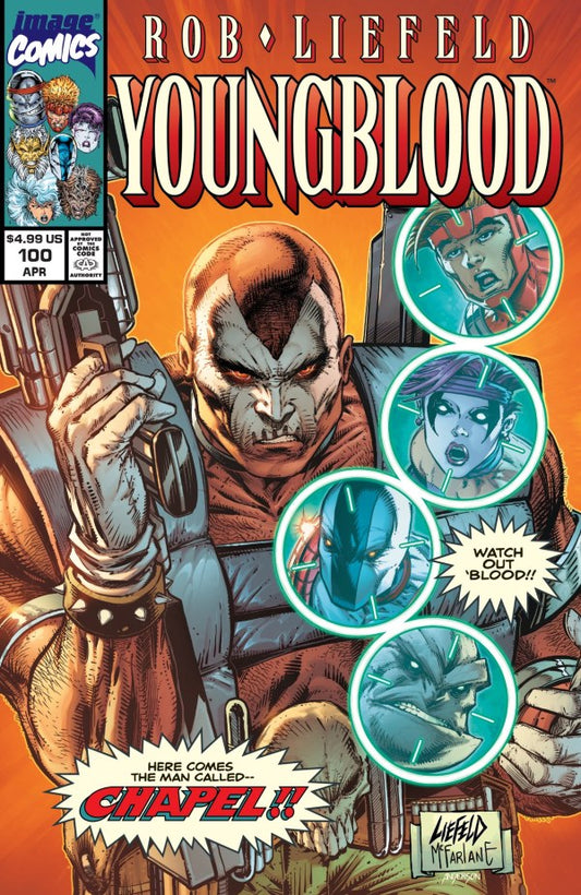 YOUNGBLOOD #100 CVR G ROB LIEFELD & TODD MCFARLANE VAR