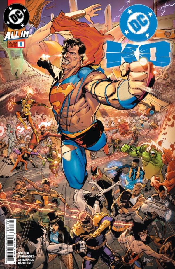 DC K.O. #1 SECOND PRINTING CVR A JAVIER FERNANDEZ