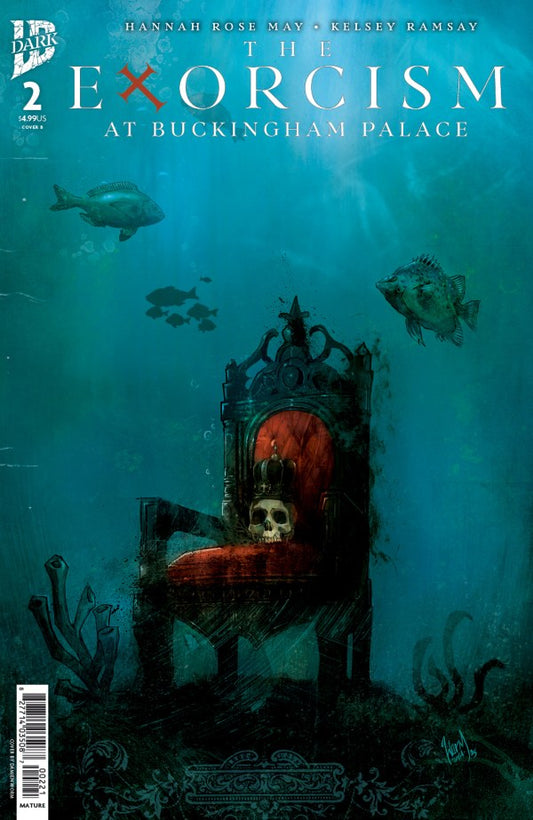THE EXORCISM AT BUCKINGHAM PALACE #2 DAMIEN WORM VAR